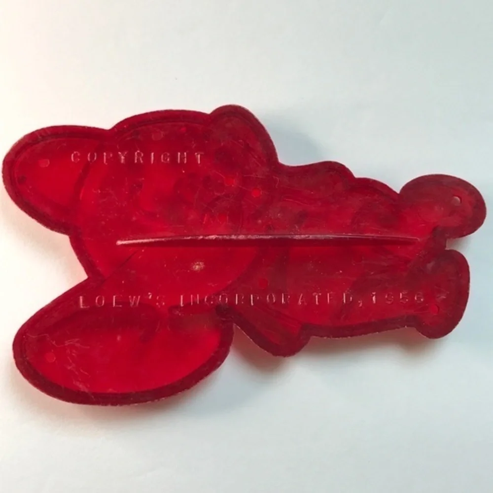 MGM Cartoon Cookie Cutters Lot of 2 Tuffy and Lucky‎ Ducky 1956 Loew’s.